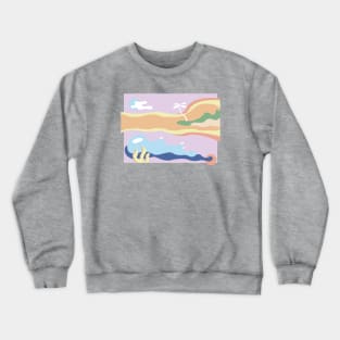 Ocean Sunset Crewneck Sweatshirt